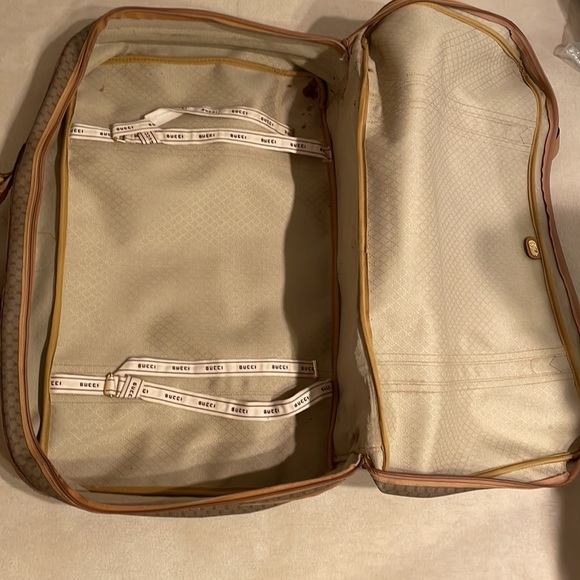 GUCCI VINTAGE large suitcase - Picture 13 of 16
